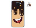 Funda Gel Tpu para Xiaomi Redmi Note 9 diseño Helado Chocolate Dibujos