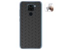 Funda Gel Tpu para Xiaomi Redmi Note 9 diseño Metal Dibujos