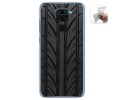 Funda Gel Tpu para Xiaomi Redmi Note 9 diseño Neumatico Dibujos