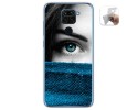 Funda Gel Tpu para Xiaomi Redmi Note 9 diseño Ojo Dibujos