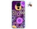 Funda Gel Tpu para Xiaomi Redmi Note 9 diseño Radial Dibujos
