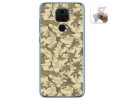 Funda Gel Tpu para Xiaomi Redmi Note 9 diseño Sand Camuflaje Dibujos