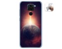 Funda Gel Tpu para Xiaomi Redmi Note 9 diseño Tierra Dibujos