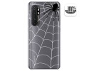 Funda Gel Transparente para Xiaomi Mi Note 10 Lite diseño Araña Dibujos