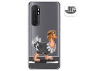 Funda Gel Transparente para Xiaomi Mi Note 10 Lite diseño Avestruz Dibujos