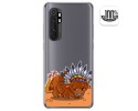Funda Gel Transparente para Xiaomi Mi Note 10 Lite diseño Bufalo Dibujos