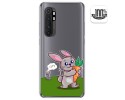 Funda Gel Transparente para Xiaomi Mi Note 10 Lite diseño Conejo Dibujos