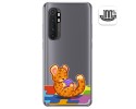 Funda Gel Transparente para Xiaomi Mi Note 10 Lite diseño Leopardo Dibujos