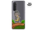 Funda Gel Transparente para Xiaomi Mi Note 10 Lite diseño Mono Dibujos