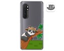 Funda Gel Transparente para Xiaomi Mi Note 10 Lite diseño Panda Dibujos