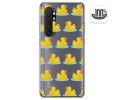 Funda Gel Transparente para Xiaomi Mi Note 10 Lite diseño Pato Dibujos