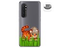 Funda Gel Transparente para Xiaomi Mi Note 10 Lite diseño Tigre Dibujos