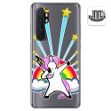 Funda Gel Transparente para Xiaomi Mi Note 10 Lite diseño Unicornio Dibujos