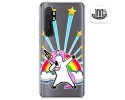 Funda Gel Transparente para Xiaomi Mi Note 10 Lite diseño Unicornio Dibujos