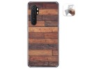 Funda Gel Tpu para Xiaomi Mi Note 10 Lite diseño Madera 03 Dibujos