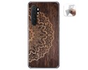 Funda Gel Tpu para Xiaomi Mi Note 10 Lite diseño Madera 06 Dibujos