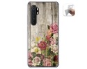 Funda Gel Tpu para Xiaomi Mi Note 10 Lite diseño Madera 08 Dibujos