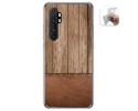 Funda Gel Tpu para Xiaomi Mi Note 10 Lite diseño Madera 09 Dibujos