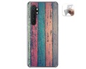 Funda Gel Tpu para Xiaomi Mi Note 10 Lite diseño Madera 10 Dibujos