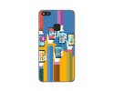 Funda Gel Tpu para Huawei P10 Lite Diseño Apps Dibujos