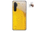Funda Gel Tpu para Xiaomi Mi Note 10 Lite diseño Cerveza Dibujos