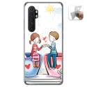 Funda Gel Tpu para Xiaomi Mi Note 10 Lite diseño Café Dibujos