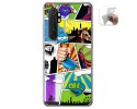 Funda Gel Tpu para Xiaomi Mi Note 10 Lite diseño Comic Dibujos