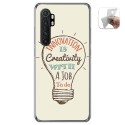 Funda Gel Tpu para Xiaomi Mi Note 10 Lite diseño Creativity Dibujos