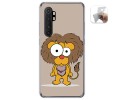 Funda Gel Tpu para Xiaomi Mi Note 10 Lite diseño Leon Dibujos