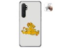 Funda Gel Tpu para Xiaomi Mi Note 10 Lite diseño Leones Dibujos