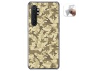 Funda Gel Tpu para Xiaomi Mi Note 10 Lite diseño Sand Camuflaje Dibujos