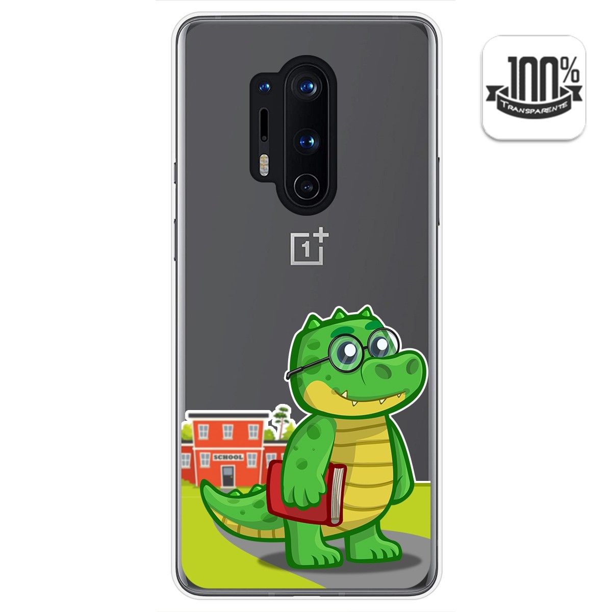 Funda Gel Transparente para Oneplus 8 Pro diseño Coco Dibujos
