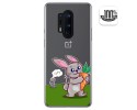 Funda Gel Transparente para Oneplus 8 Pro diseño Conejo Dibujos