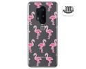 Funda Gel Transparente para Oneplus 8 Pro diseño Flamenco Dibujos