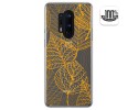 Funda Gel Transparente para Oneplus 8 Pro diseño Hojas Dibujos