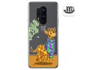 Funda Gel Transparente para Oneplus 8 Pro diseño Jirafa Dibujos