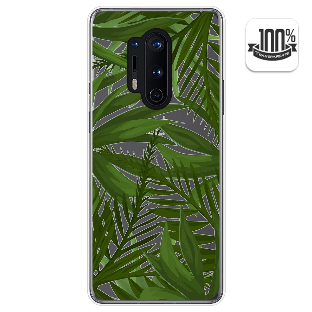 Funda Gel Transparente para Oneplus 8 Pro diseño Jungla Dibujos
