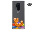 Funda Gel Transparente para Oneplus 8 Pro diseño Leopardo Dibujos