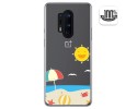 Funda Gel Transparente para Oneplus 8 Pro diseño Playa Dibujos