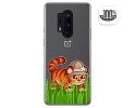 Funda Gel Transparente para Oneplus 8 Pro diseño Tigre Dibujos