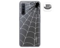Funda Gel Transparente para Oppo Find X2 Lite diseño Araña Dibujos