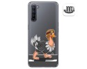 Funda Gel Transparente para Oppo Find X2 Lite diseño Avestruz Dibujos