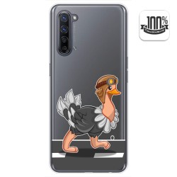 Funda Gel Transparente para Oppo Find X2 Lite diseño Avestruz Dibujos