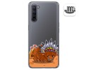 Funda Gel Transparente para Oppo Find X2 Lite diseño Bufalo Dibujos