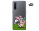 Funda Gel Transparente para Oppo Find X2 Lite diseño Conejo Dibujos