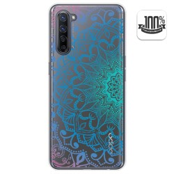 Funda Gel Transparente para Oppo Find X2 Lite diseño Mandala Dibujos