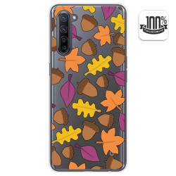 Funda Gel Transparente para Oppo Find X2 Lite diseño Otoño Dibujos