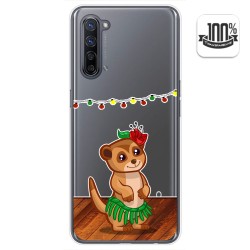 Funda Gel Transparente para Oppo Find X2 Lite diseño Suricata Dibujos