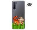 Funda Gel Transparente para Oppo Find X2 Lite diseño Tigre Dibujos