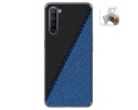 Funda Gel Tpu para Oppo Find X2 Lite diseño Cuero 02 Dibujos